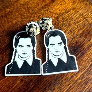 Wednesday Addams earrings